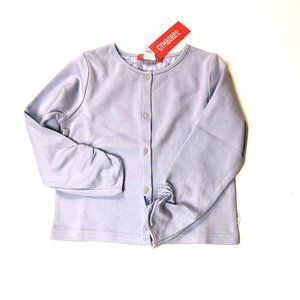NWT Gymboree Girl Bonjour Provence Lavender Eyelet Knit Cardigan Size 9